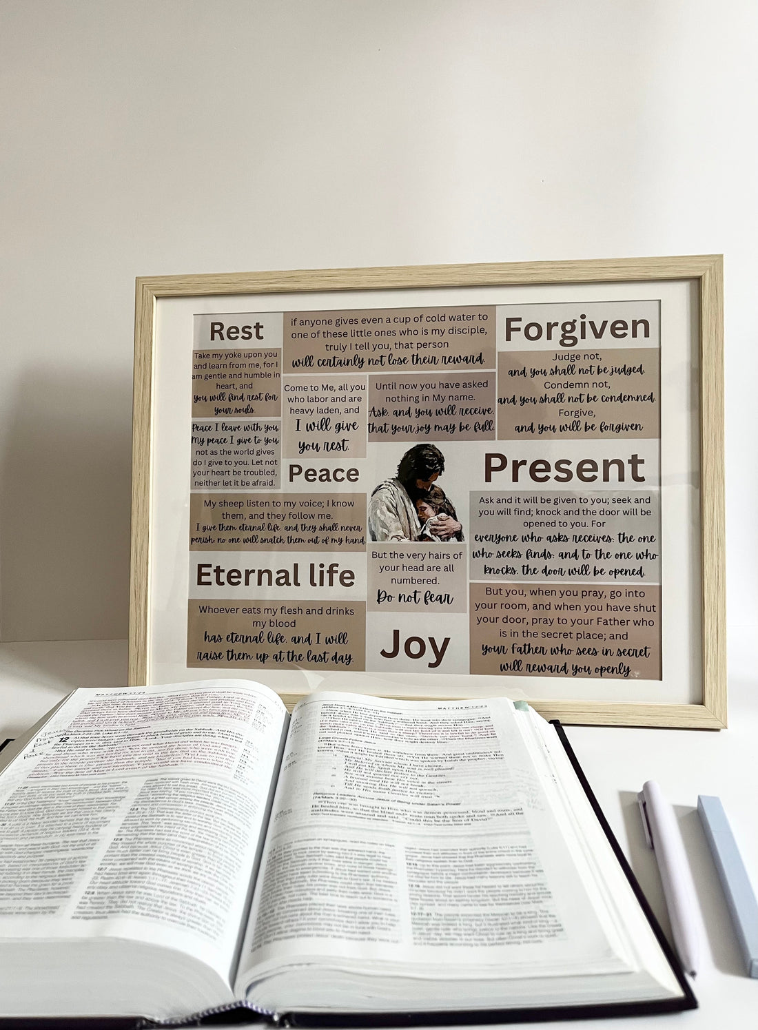 Rooted in Him faith-inspired home decor and meaningful Christian gifts